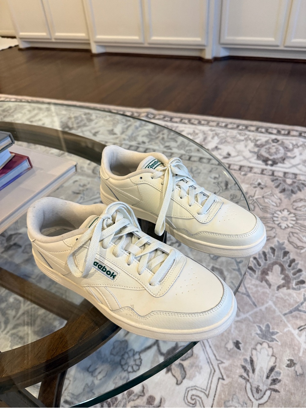 Reebok Classic White Low-Top Sneakers